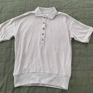 Richer Poorer Womens Cozy Knit Polo - XS